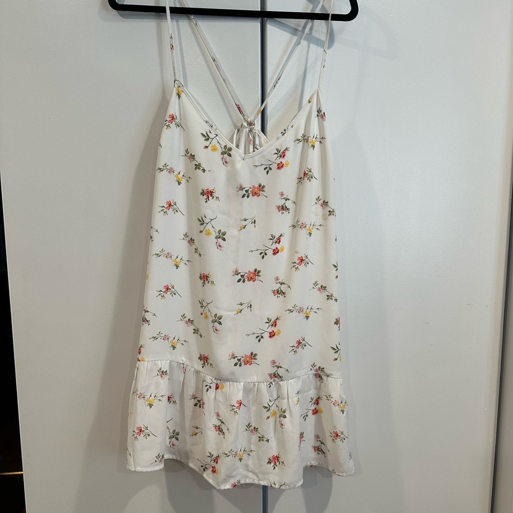 Floral Spaghetti Strap Dress